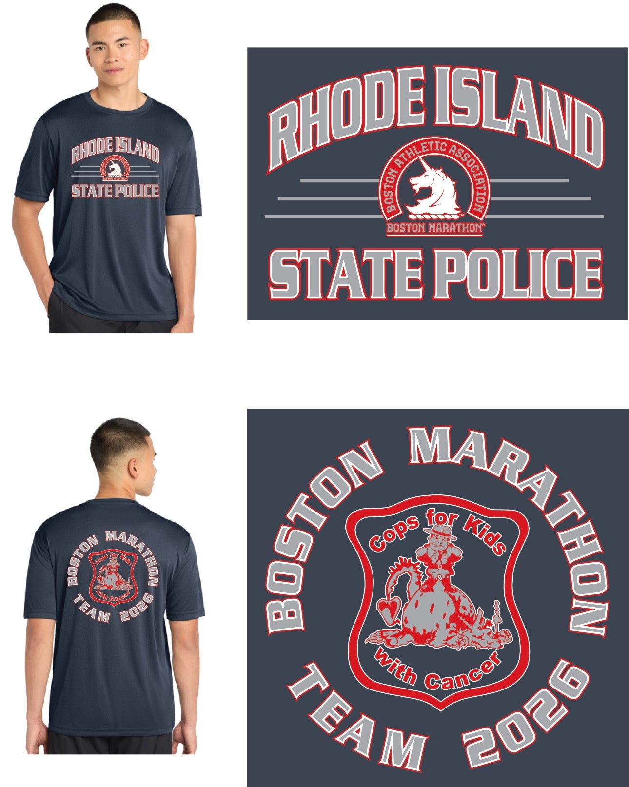 2026 Boston Marathon - unisex short sleeve shirt